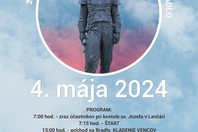 26. ročník Pochodu Lančár - Bradlo - 04.05. 2024