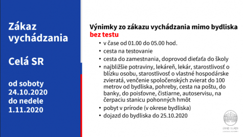 Zákaz vychádzania