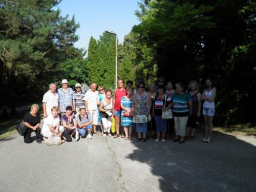 Výlet dôchodcov do Arboréta Mlyňany a Podhájskej